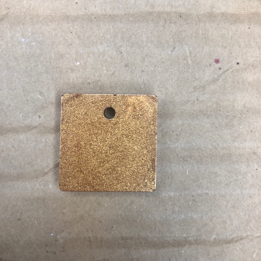 Resin charm